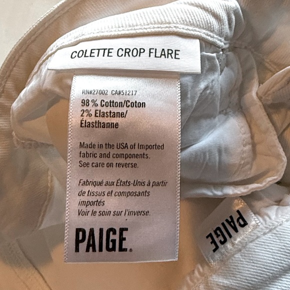 PAIGE Colette Crop Flare Jeans - Picture 5 of 10